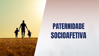 Paternidade socioafetiva [upl. by Garrett]