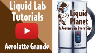 Liquid Lab  Aerolatte Grande Milk Frother [upl. by Mahtal]