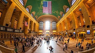 Walking Tour of Grand Central Terminal — New York City 【4K】🇺🇸 [upl. by Moriarty816]