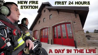 First 24 Hours in a New Fire Station  A Day in the Life [upl. by Bilak]