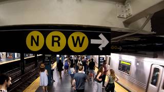 ⁴ᴷ The Busiest NYC Subway Station Times Square–42nd StreetPort Authority Bus Terminal [upl. by Uriisa]