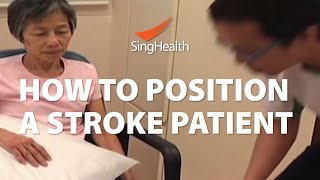 How To Position A Stroke Patient [upl. by Osnola]