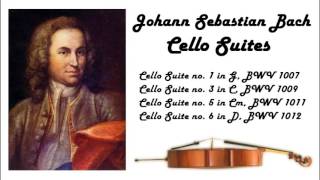 Johann Sebastian Bach  Cello suites in 432 Hz great for reading or studying [upl. by Hugo]