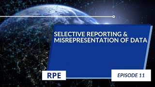 Selective Reporting amp Misrepresentation of Data  Episode 11  Research Ethics [upl. by Eetnahs]