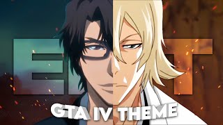 Aizen x Urahara  GTA IV Theme Edit [upl. by Walsh]